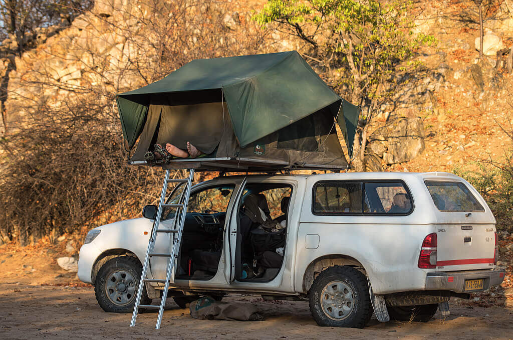 Entlegenste Gebiete sind auch als Selbstfahrer im Allradfahrzeug erreichbar